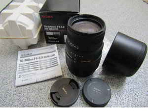 Sigma lens 70-300mm f/4-5.6 DG Macro. for Nikon (1 foto / 7)