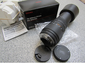 Sigma lens 70-300mm f/4-5.6 DG Macro. for Nikon (7 foto / 7)