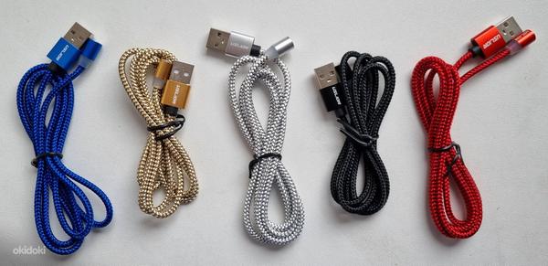 Магнитный кабель, micro USB, Type-C, Lightning (фото #2)