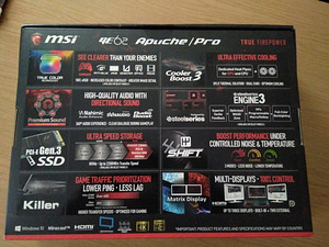 MSI GE 62 2QC Apache + Сумка + Мыщь