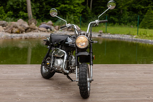 Honda Monkey stiilis 4T mopeed – tänavalegaalne projektikas! (6 foto / 9)