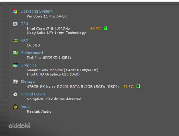 Dell Latitude 5400, i7 8-го поколения, 16 ГБ DDR4, 512 ГБ SS (фото #1)