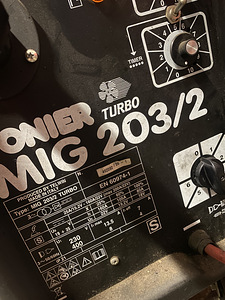 Keevitus Pionier(telwin) turbo mig 203/2 (2 foto / 3)