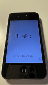 Apple iphone 4 16gb, must, võrguvaba