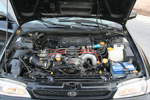 Продается 98.a Subaru Impreza GC8 GT 2.0 155kw ~1100кг! (9 фото из 14)