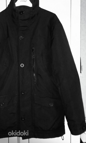 Куртка черная слегка утепленная (фото #5)