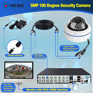 360° Wi-Fi Surveillance Camera Doseo HD Camera (4 foto / 6)