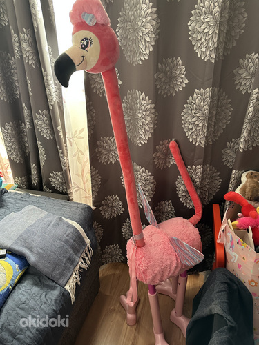 Фламинго LITTLE LONG LEGS interaktiivne mänguasi Bubblemingo