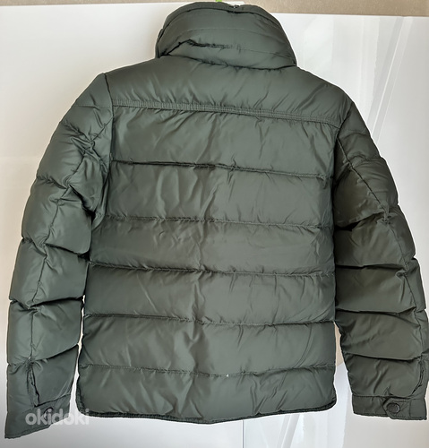 Зимняя зеленая курточка Moncler (фото #2)