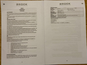 Gaasipliit / matkapliit Brock Electronics BK 2003 BK (8 foto / 9)