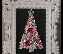 Ehted jõulupuu 10×15 roosa