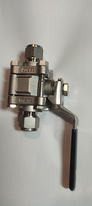 Swagelok шаровый кран 316 сталь, к 12 mm трубе - SS-63TS12MM (3 фото из 6)
