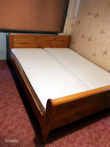Кровать с матрасом 160*200 voodi madratsiga (фото #1)