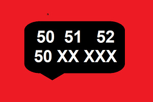 Telefoninumber 50 algusega telefoni number (üle 100 nri)