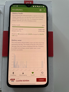 OnePlus 6T 8GB RAM + 128GB Telefon / Mobiiltelefon (3 foto / 5)
