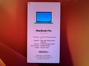 MacBook Pro 15 2018, 1TB, Radeon Pro 560X! (4 foto / 9)