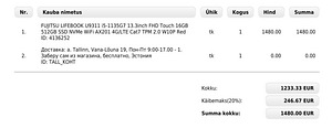 FUJITSU U9311 13.3 i5-1135G7 16GB (6 foto / 7)