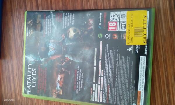 Mortal kombat Xbox 360 (фото #1)