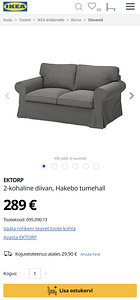 Diivan Ikea EKTROP (6 foto / 6)