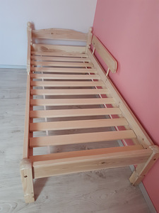 Puidust lastevoodi Jumbu ja Sleepwell vedrumadrats (4 foto / 6)