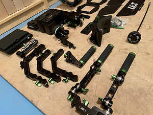 Videokaamera rakised shoulder rig LanParte (7 foto / 10)