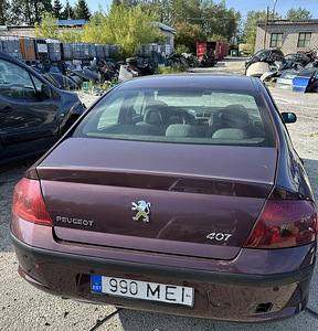 PEUGEOT 407 1,8 BENSIIN 85 KWT, VARUOSAD (3 foto / 9)