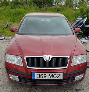 SKODA OKTAVIA 1,6 BENSIIN 75 KWT, VARUOSAD