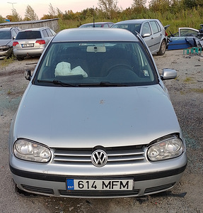 VW GOLF 1,9 DIISEL 85 KWT, VARUOSAD