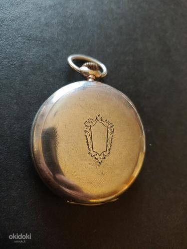 Eterna silver pocket watch (фото #3)
