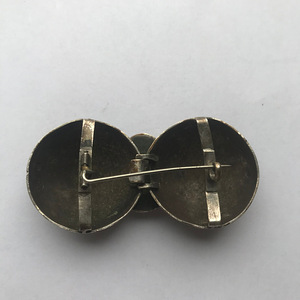 Antique / Vintage. Large Brooch silver (2 foto / 3)