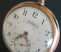 Zenith Grand Prix серебряные карманные часы