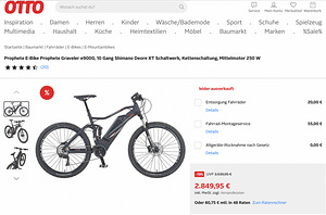 Full Suspension E-Bike 48V 100Nm, Made in Germany (8 foto / 8)