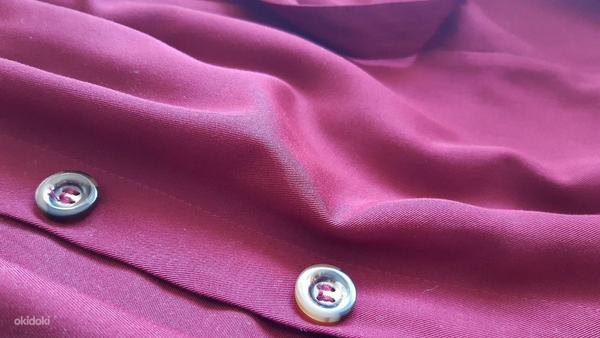 Бордовая юбка на уговицах Promod (фото #4)
