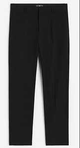 Брюки slim fit черные 38 (1 фото из 1)