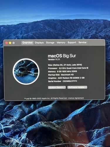 Apple iMac 27 дюймов (конец 2014 г.) (фото #2)