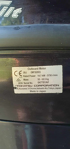 20HP Tohatsu paadimootor (7 foto / 7)