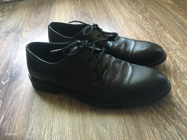 Vähekasutatud mustad meeste kingad nr. 41 (foto #1)