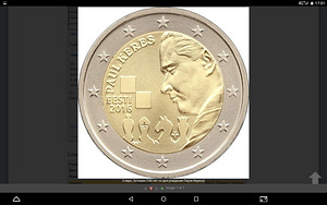 Юбилейные монеты Эстония 6шт