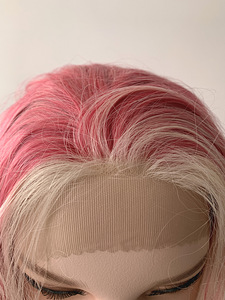 Parukas "Pink/Blonde" Lace Front 65cm (4 foto / 5)