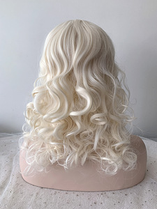 Parukas "White Blonde" 45cm (4 foto / 6)