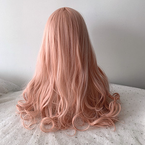 Parukas roosa "Pastel Pink" 65cm (4 foto / 4)