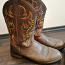 Ковбойские сапоги из кожи бизона,из Техаса, Fort Worthi (фото #1)