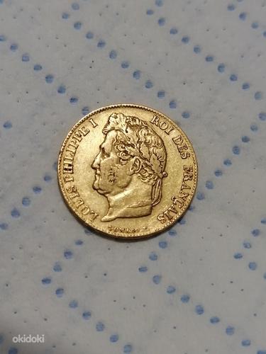 Продаю монету 20 франков Louis Pfilipe, 1840, золото, оригин (фото #1)