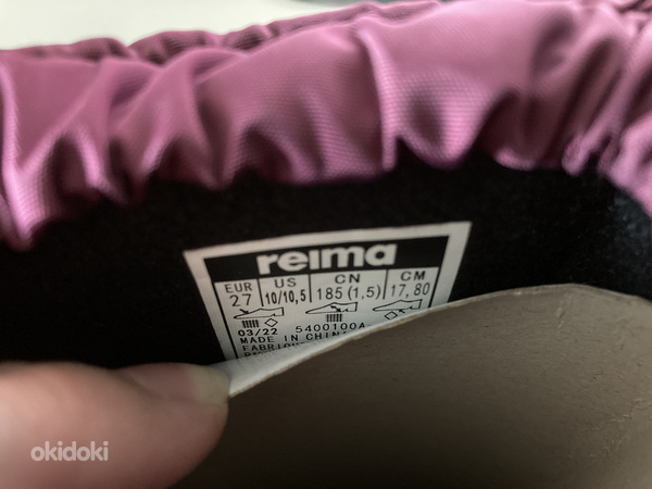 Новые зимние ботинки Reima / ReimaTec Vimpel, размер 25 и 27 (фото #5)