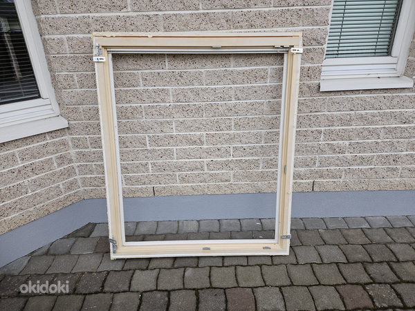 Müüa 1-väljaline puidust aken (Haapsalu Uksetehase toodang). (foto #4)