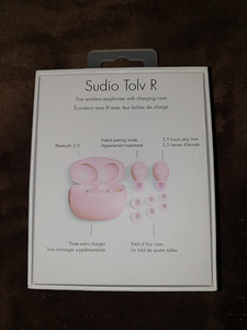 Sudio Tolv-R juhtmevabad Bluetooth kõrvaklapid (3 foto / 5)