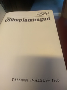 Raamatud Olümpiamängud 1980.a. (2 foto / 3)