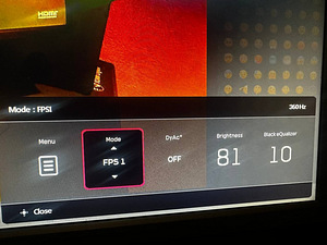 ZOWIE XL2566K TN 360Hz DyAc⁺™ 24.5 Inch Gaming Monitor (2 foto / 2)