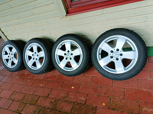 Mercedes Benz 5x112 R16 veljed koos rehvidega (1 foto / 4)