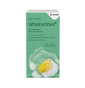 Epigallat 500mg. 120tk.